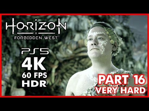 HORIZON FORBIDDEN WEST [4K 60FPS PS5 HDR] Walkthrough Part 16 [VERY HARD] The Promontory