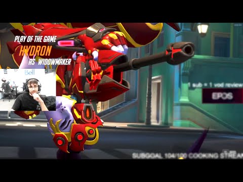 HYDRON GODLIKE AIM AS WIDOW - POTG! [ OVERWATCH 2 TOP 500 SEASON 4 ]