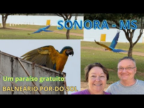 Ep. 5 -  BALNEÁRIO Por-do-Sol - SONORA MS - CAMPING GRÁTIS