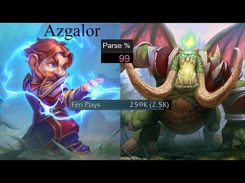 Azgalor - 2.5k dps 99% log Arcane Mage | Burning Crusade Classic