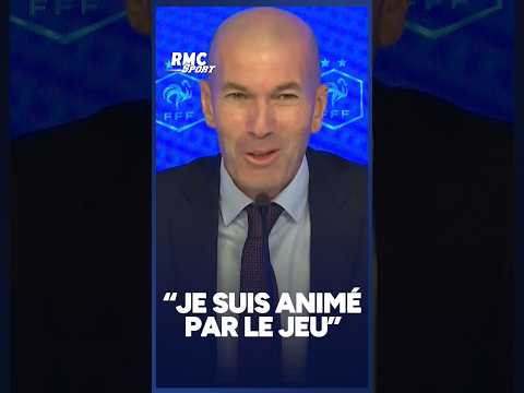 "Vous allez le voir bientôt", Zidane garde du suspens concernant son style de jeu