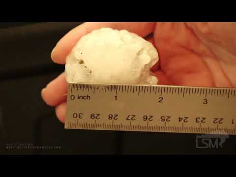 04-06-2021 Larned, KS - Large Hail and Storm Structure