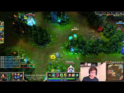 Literally solo carry with Nidalee [Full Game]