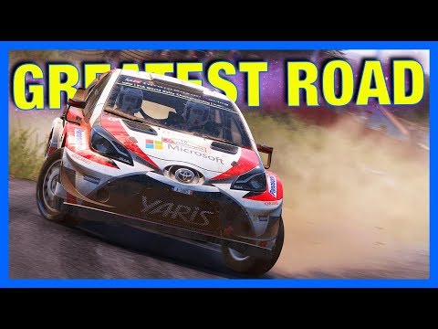 WRC 7 Career Mode : GREATEST DRIVING ROAD!!
