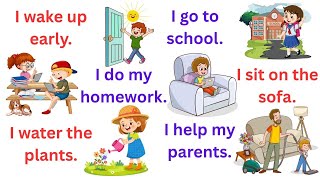 Easy English Sentences for Speaking Practice | English for Beginners | Learn English with kids