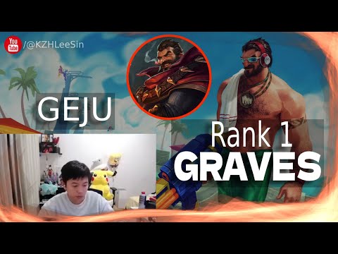 🔴 Geju Graves vs Evelynn Jungle (Rank 1 Graves) - Geju Graves Guide