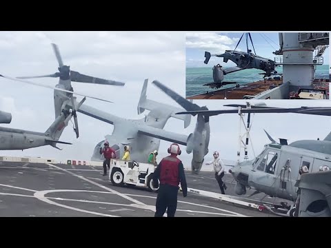 Triple-Fatal Crash of V-22 Osprey