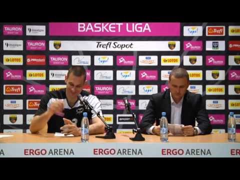Trefl Sopot - Asseco Prokom Gdynia Konferencja Prasowa 17.04.2013