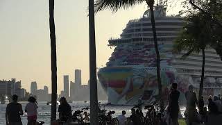 Norwegian Cruise Line Norwegian Aqua | Miami First Sail Away