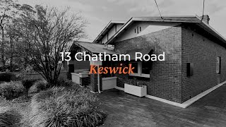 Video overview for 13 Chatham Road, Keswick SA 5035