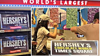 Hershey’s Chocolate 🍫 World Times Square New York City Tour 2025