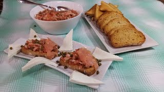 ENSALADA DE AHUMADOS, FÁCIL FÁCIL Y RICO RICO!! ESPECIAL NAVIDAD...