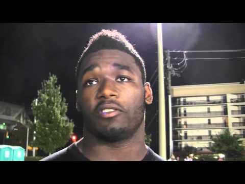 Skai Moore after Aug. 5 practice