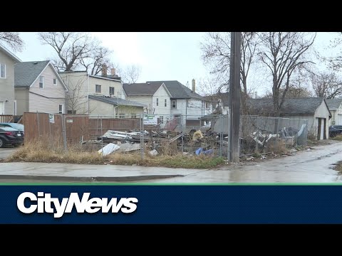 William White neighbourhood tired of rubble pile
