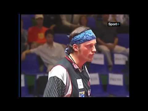 Table tennis Pro tour Qatar 2003 Jindrak, Schlager - Kreanga, Rosskopf