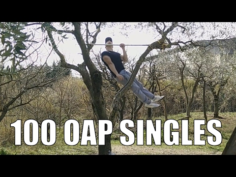 100 ONE ARM PULLUPS SINGLES (50 PER ARM) [12/02/17]