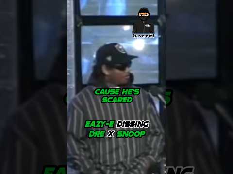 Eazy-E Dissing Dr. Dre x Snoop Dogg