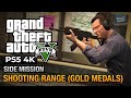 GTA 5 PS5 Shooting Range Gold Medals
