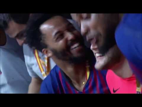 Celebración Barça Lassa (Campeón XLIV Copa del Rey)