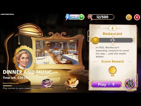 June's Journey Secrets 13r Scene 4 Restaurant Silhouette Mode 4K ULTRA HD