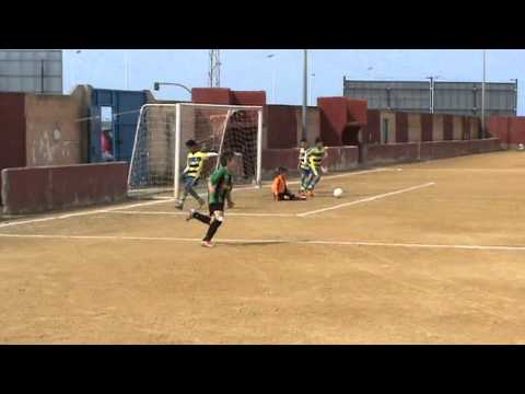 Gol de Pedro ante Racing Onubense