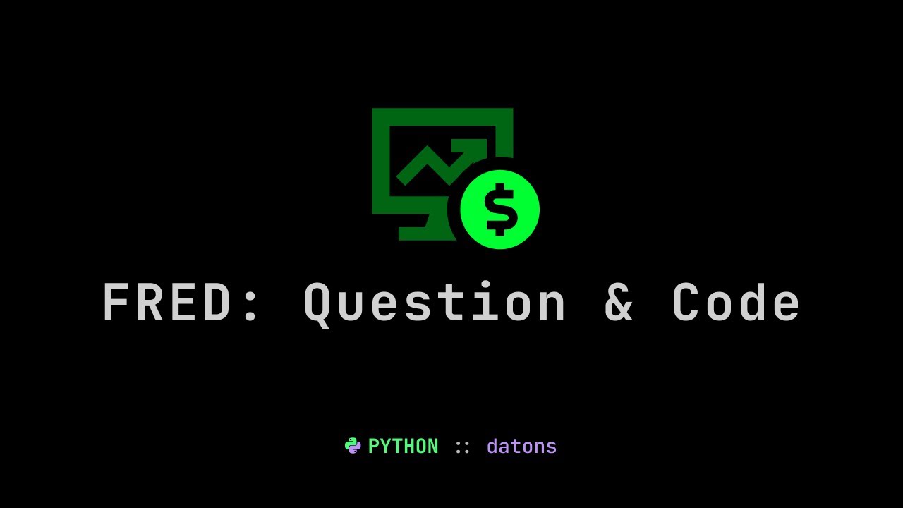 Datons Stories #8 - FRED | Inflation vs Unemployment | Phillips Curve Linear Regression