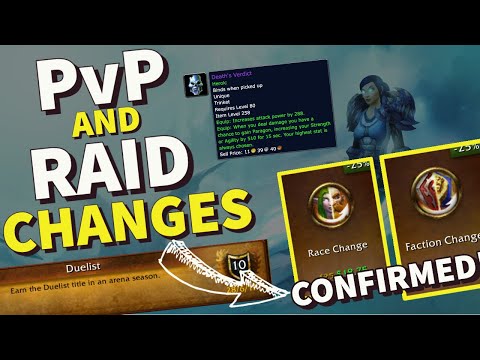 We have FACTION Change but that's not the only thing you need to know!