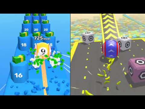 Action Balls Level up Balls Super Speed Run Gameplay Race 1to30 EP 1