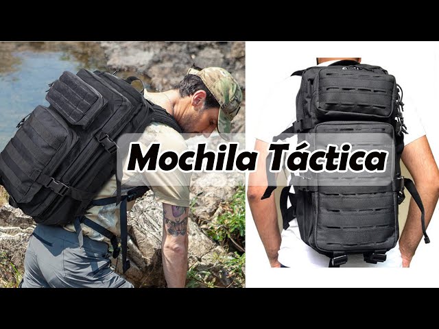 Vídeo relacionado con Bichymanía Mochila Táctica Militar 28L Impermeable con Sistema MOLLE y Chubasquero Incluido, Mochila Multifunción para Viaje, Trabajo, Senderismo y Uso Diario, Compartimento para Portátil