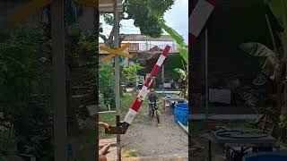 Download lagu PALANG PINTU KERETA API ●  ADA SUARA TELOLET BASURI #shorts #fyp #viralshorts mp3