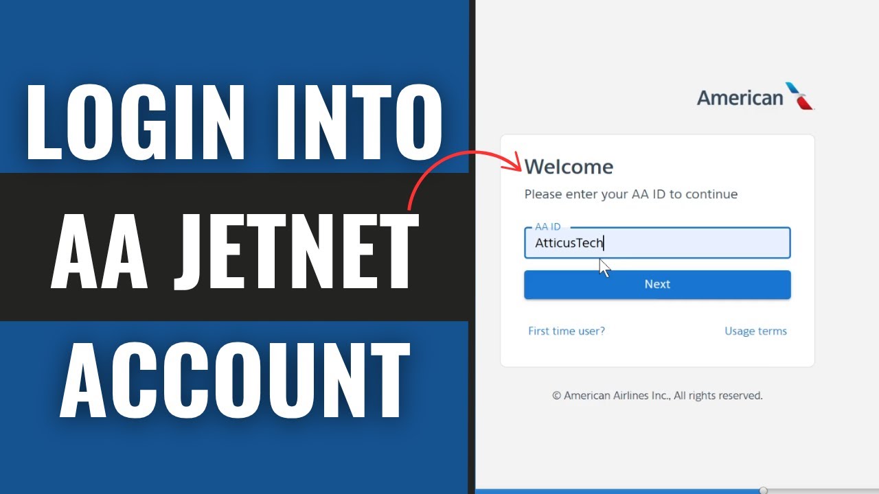 newjetnet.aa.com Login - How to Sign in to AA Jetnet Account (2025)