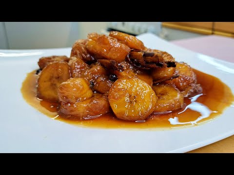 Plátanos en miel al Estilo Salvadoreño | Receta Casera Tradicional y Fácil 🇸🇻