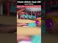 How To Do A Loom Knitting Chain Stitch Cast Off #loomknitting  #loomknit #wambuimadeit
