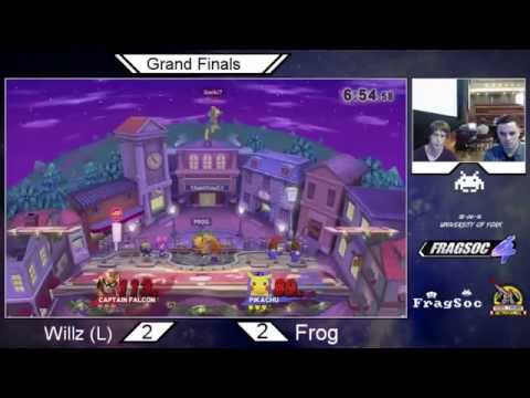 Fragsoc 4 - Sm4sh Grand Finals - Willz (Cpt. Falcon) Vs. SB | Frog (Pikachu)