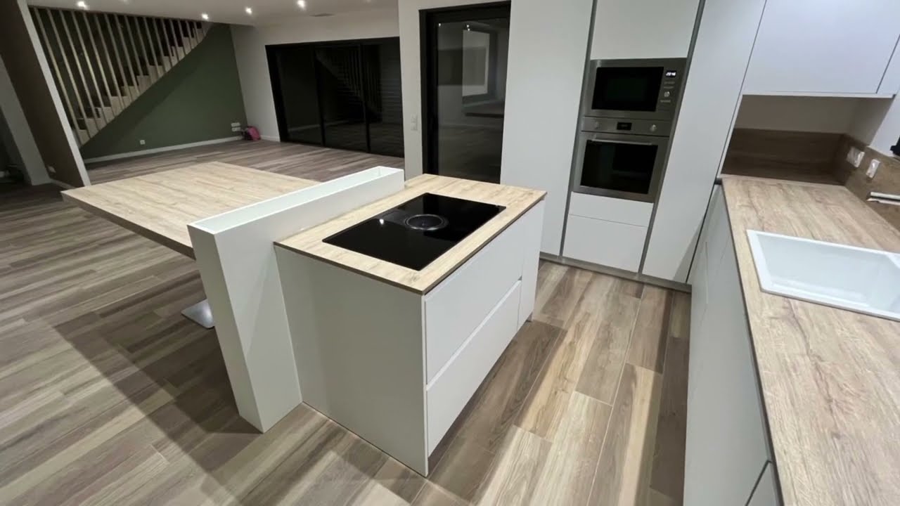 Cuisine ADSM Concept / Armony Kappa Laque Blanche Mat