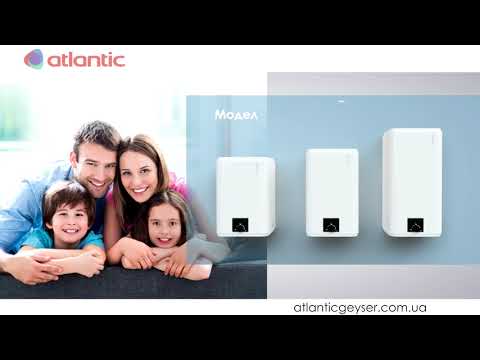 Бойлер Atlantic Cube Steatite VM 75 S4 C 1500W видео