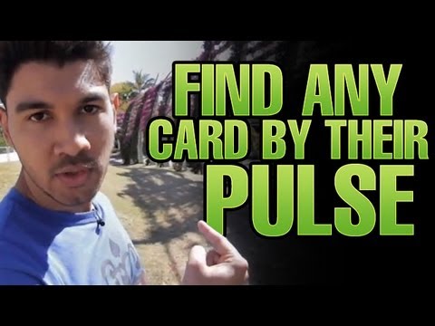 Free Magic Tricks : Free Street Magic : Find Any Card By Their Pulse
