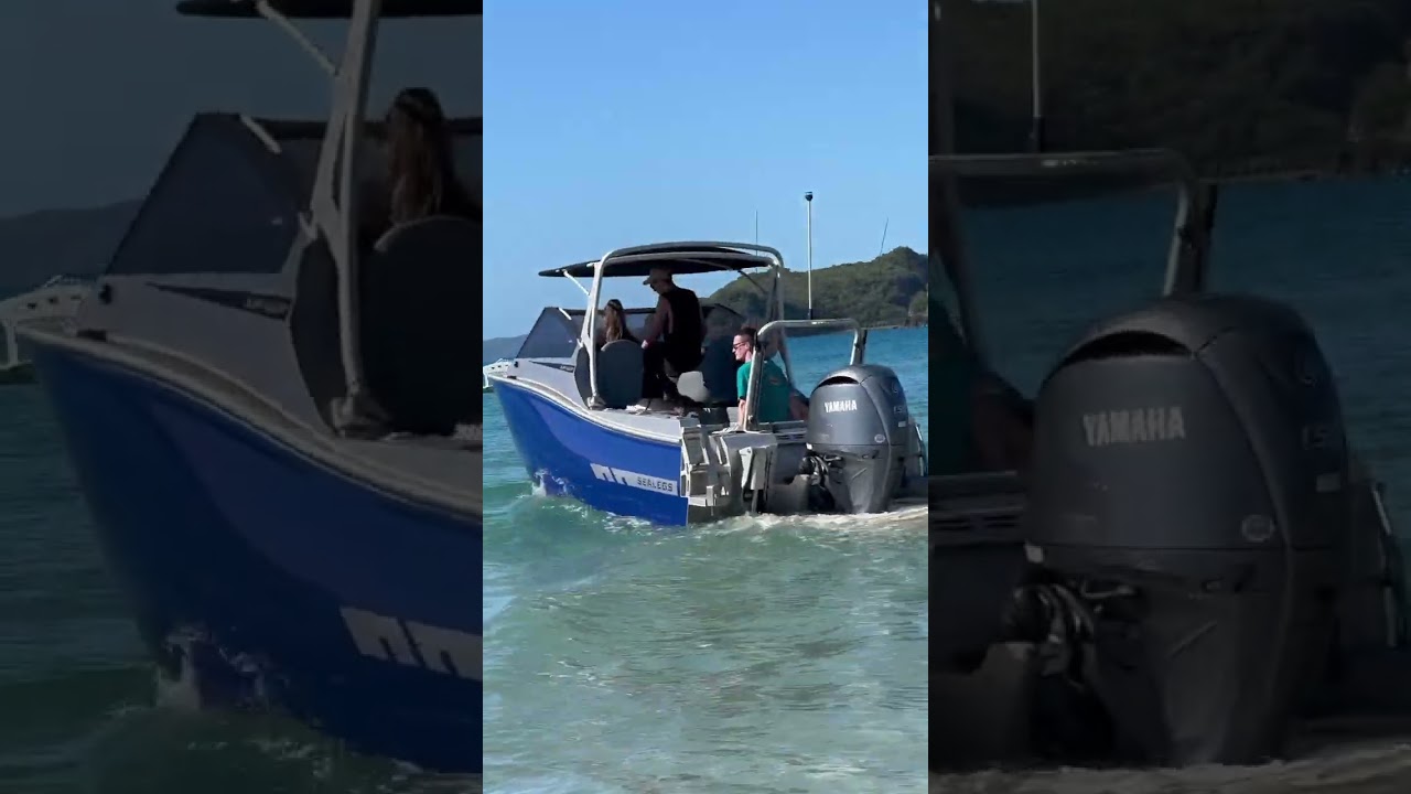 6.5m Cuddy Cabin Driving on Beach