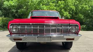 472 Hemi-Powered 1964 Plymouth Savoy 2-Door Sedan Headlight and Turn Signal Operation