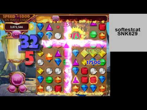 Bejeweled 3 Lightning Mode Double Drop Rate Mod DESTROYED (120 million and counting)