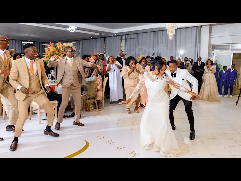 Zimbabwean Wedding Lit Reception Entrance Dance