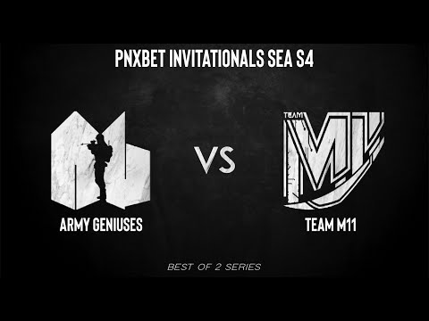 Army Geniuses vs M11 // PNXBET Invitationals SEA S4 // Caster : tere
