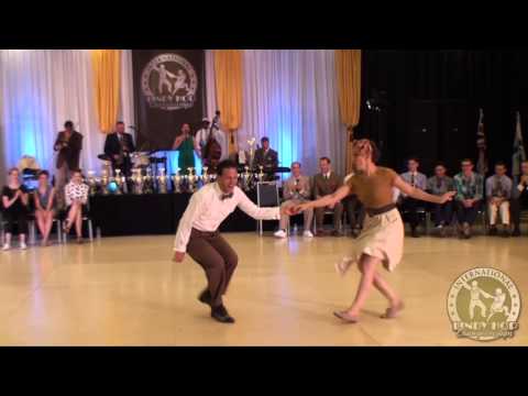 ILHC 2014 - Invitational Lindy JnJ - Thomas Blacharz & Isabella Gregorio