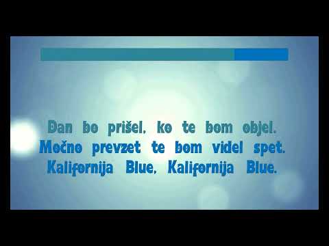 Zasavci - Otožna Kalifornija - (Karaoke Video)