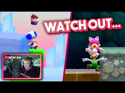 MAXIMUM Toxicity in Super Mario Maker 2 (Multiplayer Versus Mode)