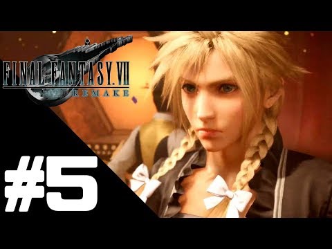 Final Fantasy 7 Remake Walkthrough Gameplay Part 5 – PS4 Pro 1080p/60fps Full HD – No Commentary