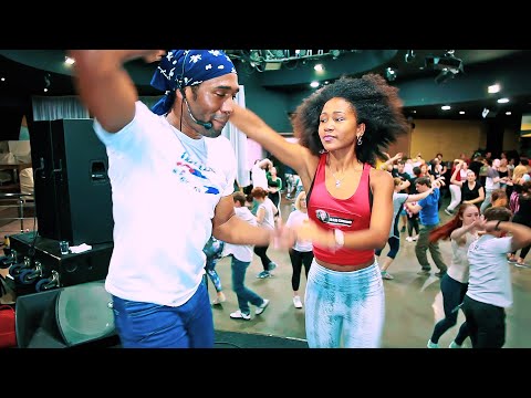 Figuras clase de salsa cubana Victor Gonzalez y Lisandra Garcia - Rosa La Peligrosa #SalsaCubana
