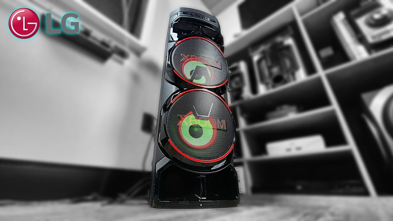 Unboxing (desembalando) LG XBOOM RNC9