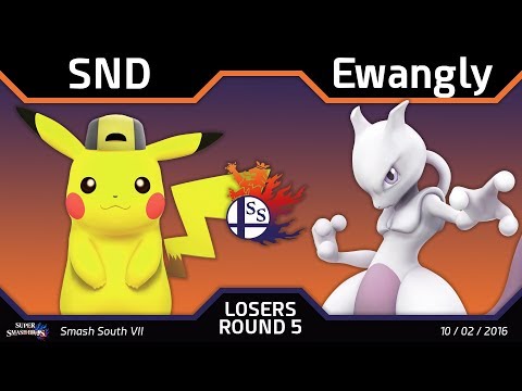 Smash South VII - SND (Pikachu) Vs. Ewangly (Mewtwo)