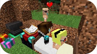 NOVIA DE BEBE NOOB LO ENGAÑA CON UN PRO 💔 MINECRAFT TROLL